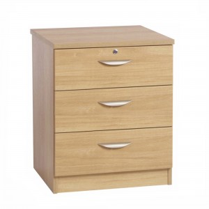 three drawer audio visual chest