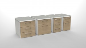 under desk mobile pedestal