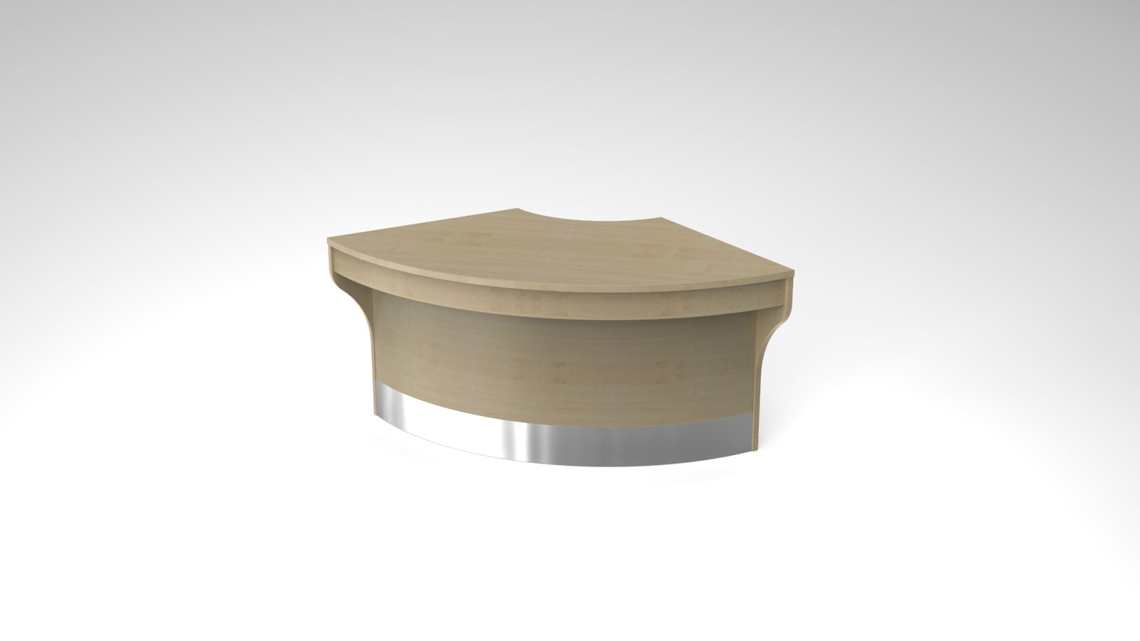 Reception 800mm Curved Desk