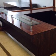 Glass shelf straight 3 Glass shelf straight 3