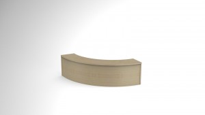 Reception 800 Curved 90-Degree Counter Top